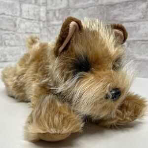Vintage Animal Alley Toys R Us Wheaten Terrier Dog Plush Stuffed Animal Rare 12"